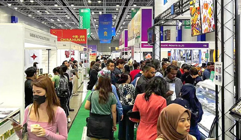 Компания Unicomp представила рентгеновский аппарат для определения загрязнения пищевых продуктов на Международной выставке продуктов питания и напитков в Малайзии MIBF