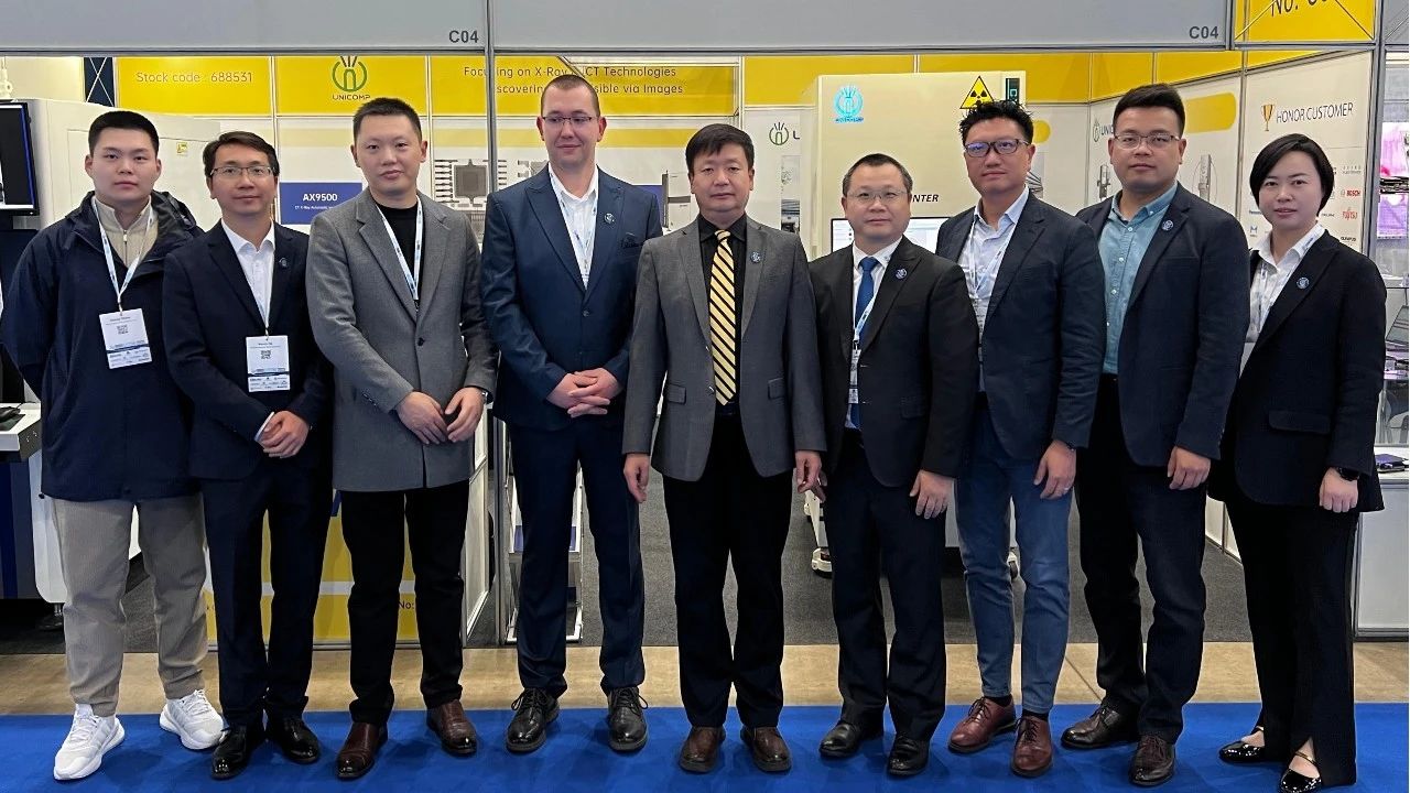Демонстрация технологической для зарубежных: рентген Unicomp AI+рентген сияет свои инновации в Wantary's Innoelectro Expo