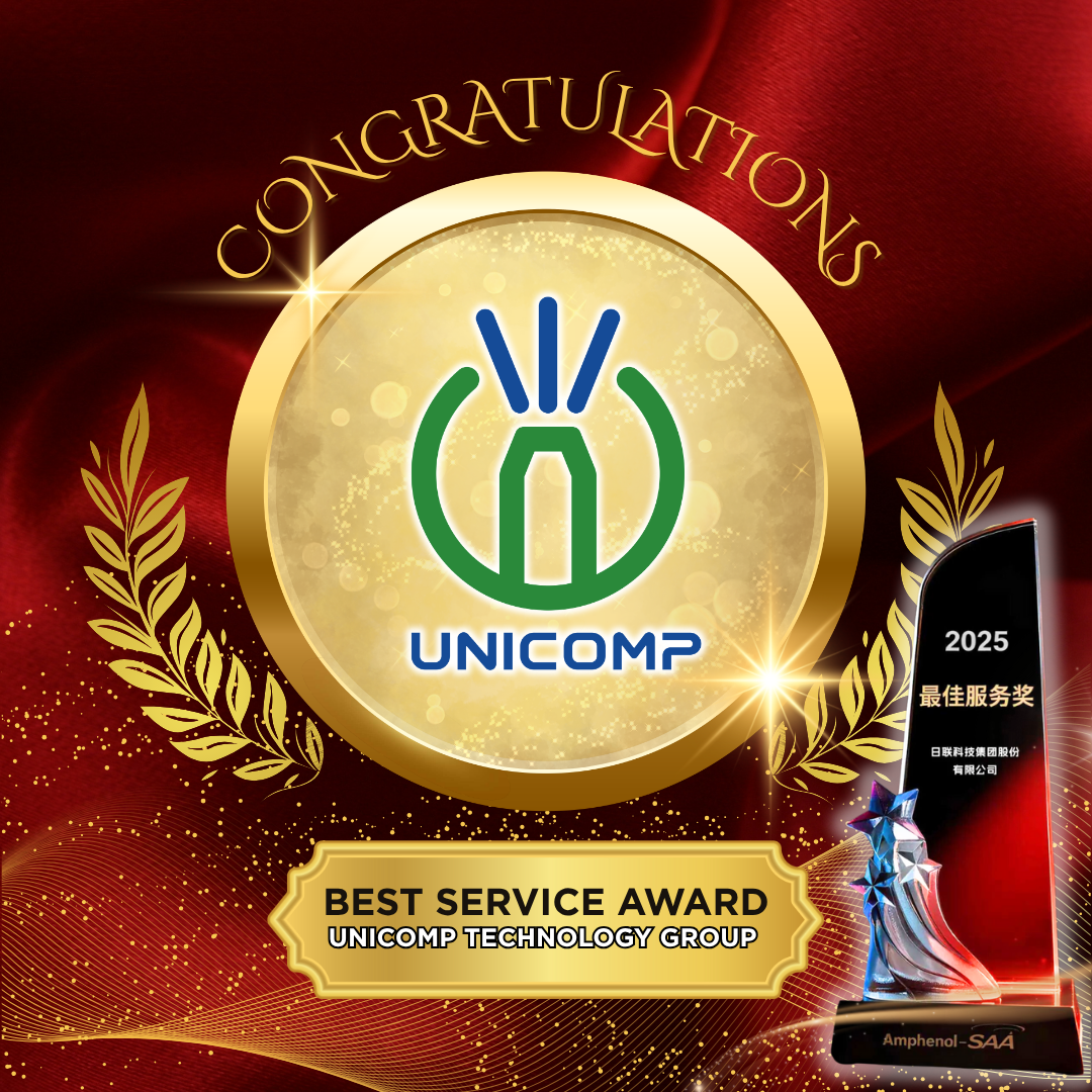 Решения рентгеновской инспекции стали важными для полуконтральной и электроники | Unicomp Technology выигрывает Amphenol 'Best Service Award '