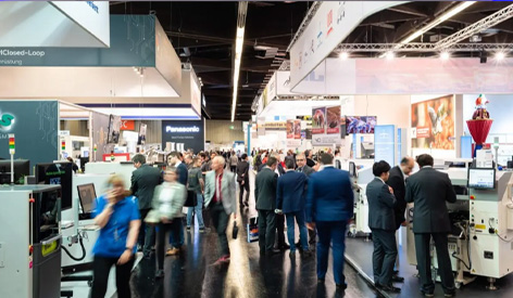 Технология UNICOMP продемонстрировала рентгеновский рентген AXI AXI в SMTConnect 2022 в Германии