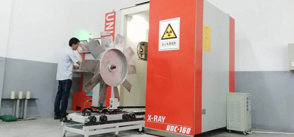 Юникомп UNC160 рентгенография рентгеновского излучения для вентилятора лезвия алюминиевого литья NDT осмотра